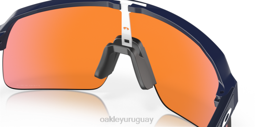 Oakley sutro lite (ajuste de puente bajo) XT4H451 gafas Lentes prizm trail, montura azul marino mate