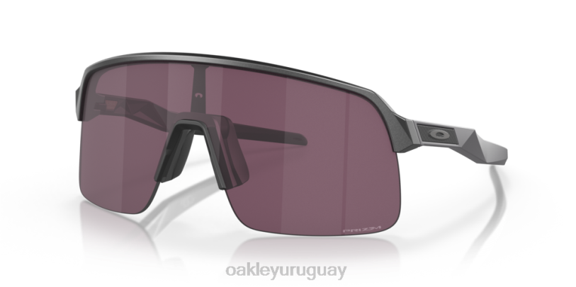 Oakley sutro lite (ajuste de puente bajo) XT4H452 gafas lentes prizm road negro, montura acero