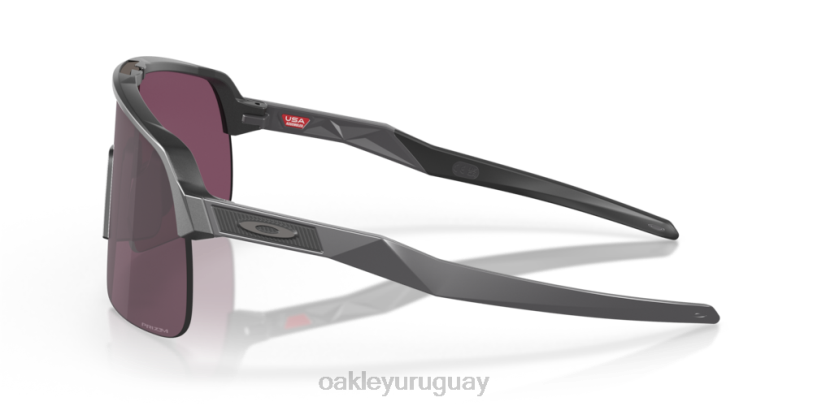 Oakley sutro lite (ajuste de puente bajo) XT4H452 gafas lentes prizm road negro, montura acero