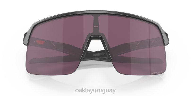 Oakley sutro lite (ajuste de puente bajo) XT4H452 gafas lentes prizm road negro, montura acero