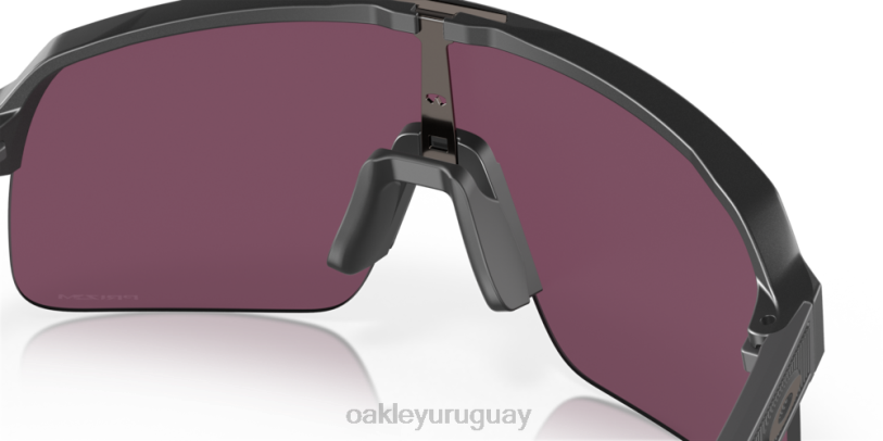 Oakley sutro lite (ajuste de puente bajo) XT4H452 gafas lentes prizm road negro, montura acero