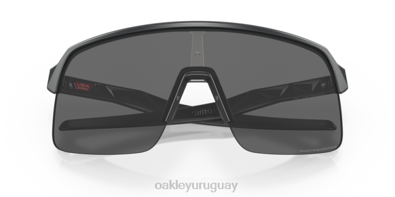 Oakley sutro lite (ajuste de puente bajo) XT4H453 gafas Lentes fotocromáticas de iridio de transparente a negro, montura de carbono mate