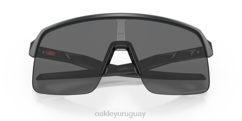 Oakley sutro lite (ajuste de puente bajo) XT4H453 gafas Lentes fotocromáticas de iridio de transparente a negro, montura de carbono mate