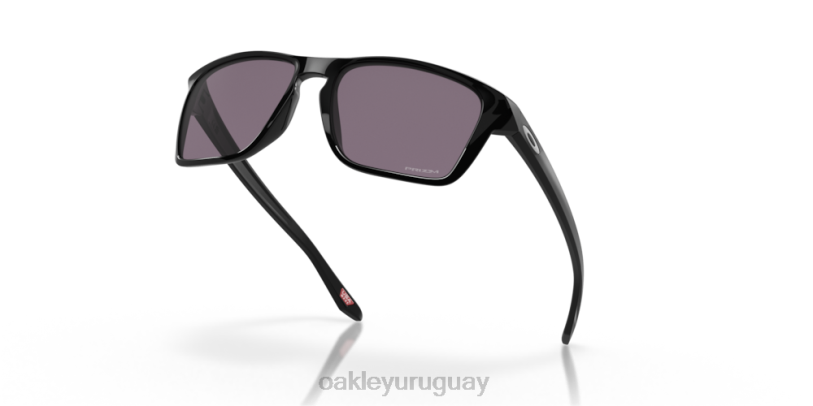 Oakley sylas (ajuste de puente bajo) XT4H958 gafas lentes gris prizm, montura negra pulida