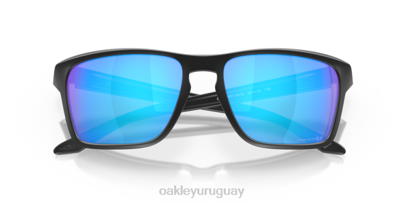 Oakley sylas (ajuste de puente bajo) XT4H960 gafas lentes polarizadas prizm sapphire, montura negra mate