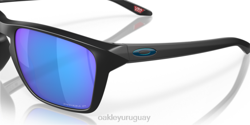 Oakley sylas (ajuste de puente bajo) XT4H960 gafas lentes polarizadas prizm sapphire, montura negra mate