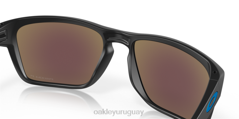 Oakley sylas (ajuste de puente bajo) XT4H960 gafas lentes polarizadas prizm sapphire, montura negra mate