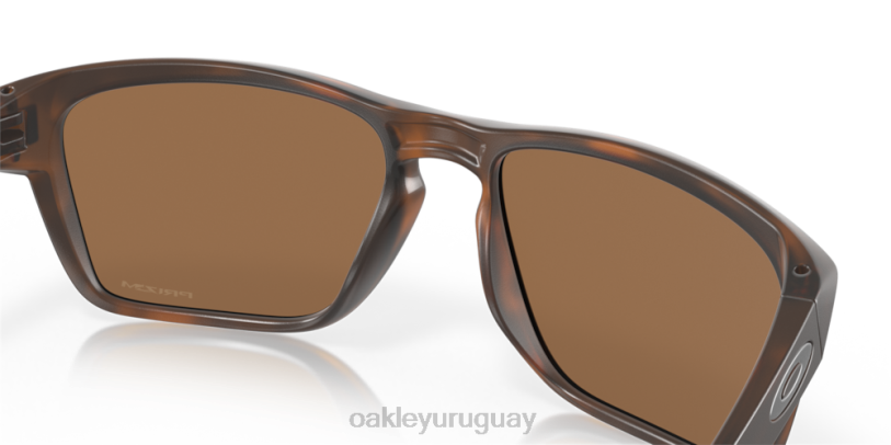 Oakley sylas (ajuste de puente bajo) XT4H963 gafas lentes prizm bronce, montura carey marrón mate