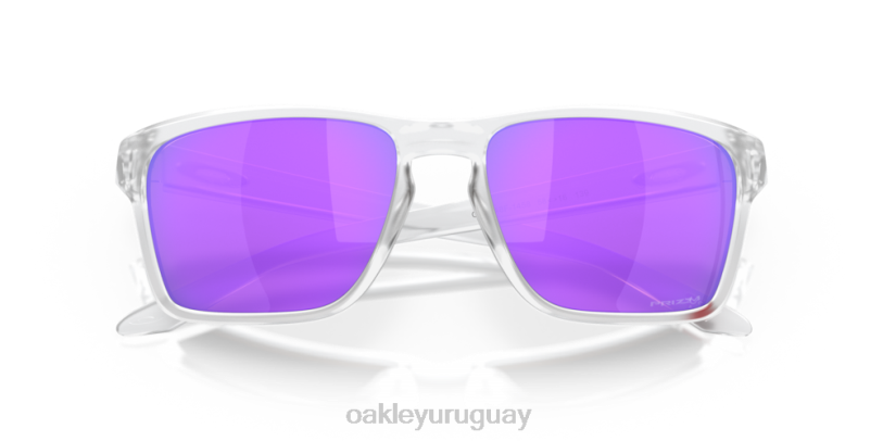 Oakley sylas (ajuste de puente bajo) XT4H965 gafas lentes prizm violeta, montura transparente mate