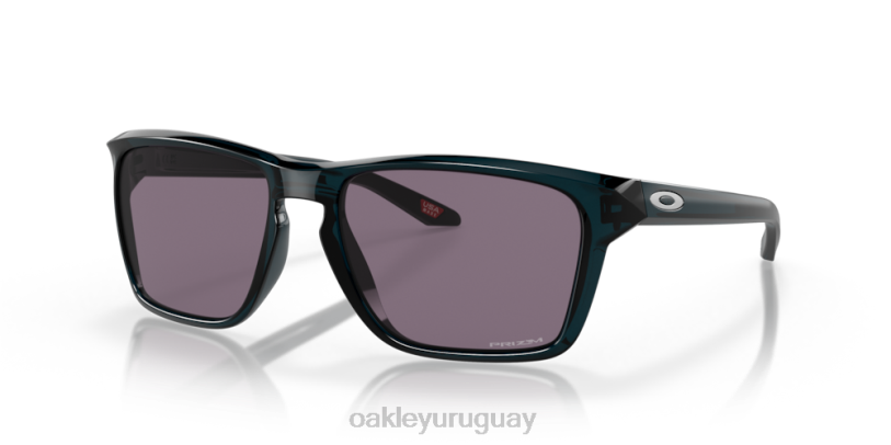 Oakley sylas (ajuste de puente bajo) XT4H966 gafas lentes gris prizm, montura trans poseidon