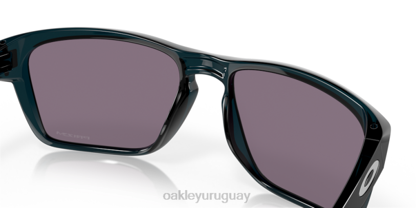 Oakley sylas (ajuste de puente bajo) XT4H966 gafas lentes gris prizm, montura trans poseidon