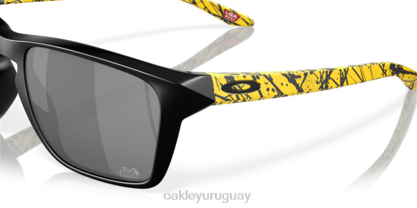 Oakley sylas del tour de francia 2023 XT4H972 gafas lentes prizm negro, montura negro mate