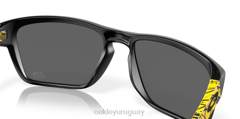 Oakley sylas del tour de francia 2023 XT4H972 gafas lentes prizm negro, montura negro mate