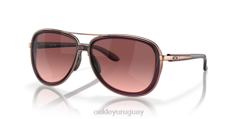 Oakley tiempo fraccionado XT4H436 gafas lentes g40 negro degradado, montura cristal frambuesa