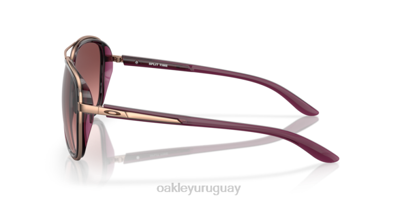 Oakley tiempo fraccionado XT4H436 gafas lentes g40 negro degradado, montura cristal frambuesa
