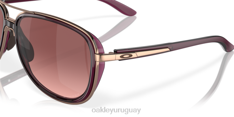 Oakley tiempo fraccionado XT4H436 gafas lentes g40 negro degradado, montura cristal frambuesa