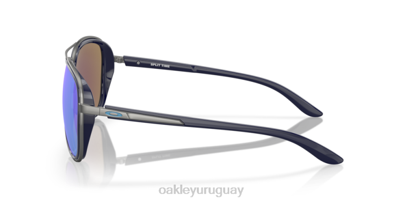 Oakley tiempo fraccionado XT4H437 gafas lentes polarizadas prizm zafiro, montura azul marino