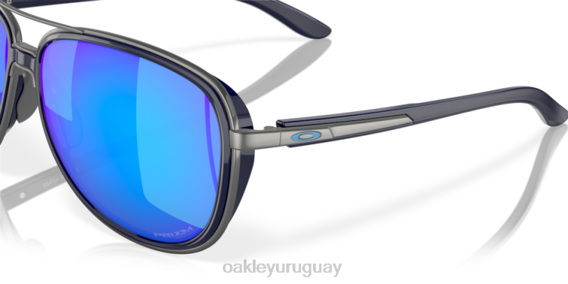 Oakley tiempo fraccionado XT4H437 gafas lentes polarizadas prizm zafiro, montura azul marino