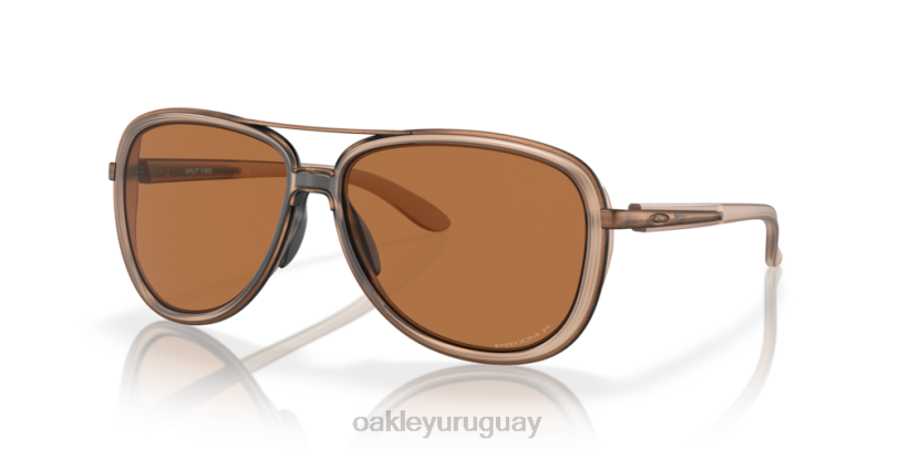 Oakley tiempo fraccionado XT4H442 gafas lentes polarizadas prizm bronce, montura sepia mate