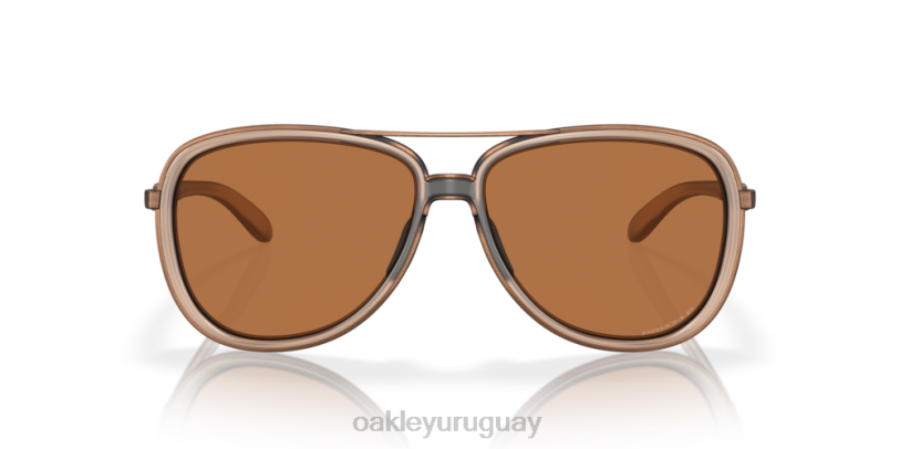 Oakley tiempo fraccionado XT4H442 gafas lentes polarizadas prizm bronce, montura sepia mate