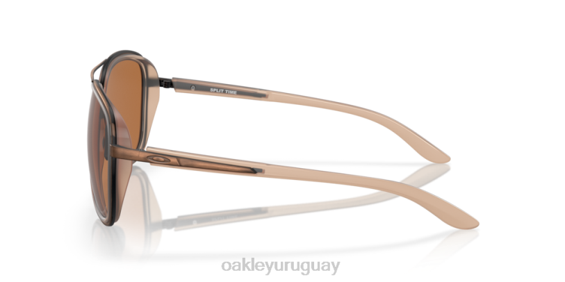 Oakley tiempo fraccionado XT4H442 gafas lentes polarizadas prizm bronce, montura sepia mate