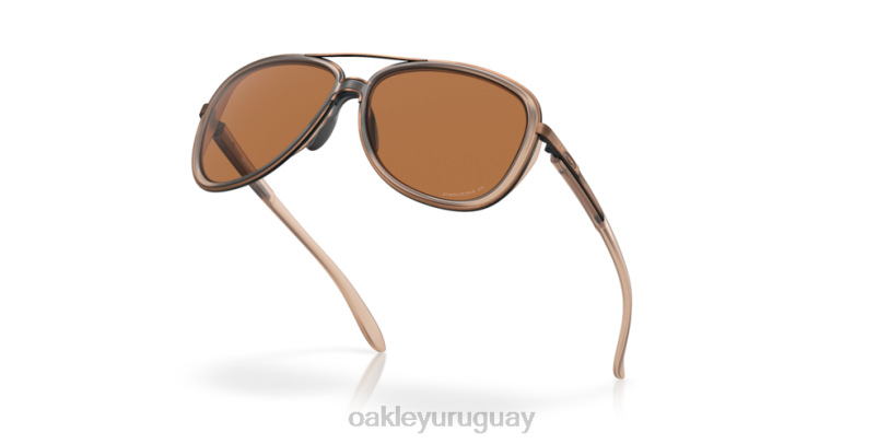Oakley tiempo fraccionado XT4H442 gafas lentes polarizadas prizm bronce, montura sepia mate