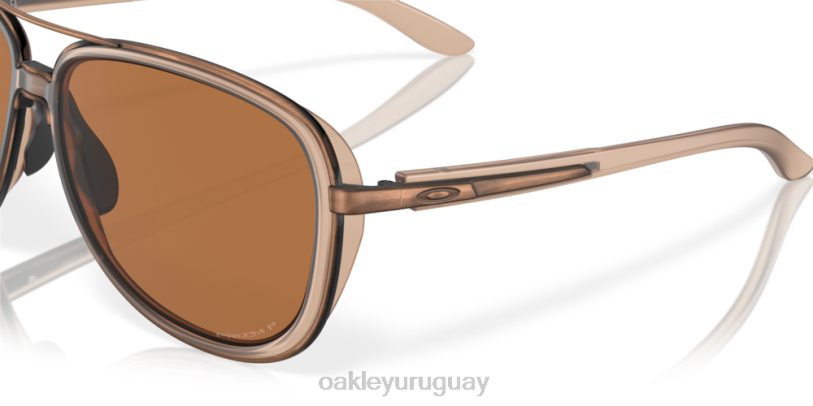 Oakley tiempo fraccionado XT4H442 gafas lentes polarizadas prizm bronce, montura sepia mate