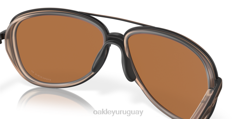 Oakley tiempo fraccionado XT4H442 gafas lentes polarizadas prizm bronce, montura sepia mate