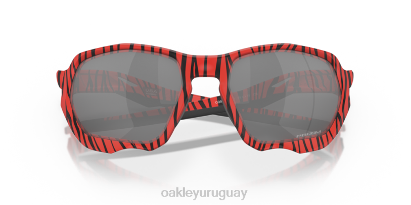Oakley tigre rojo plasma XT4H271 gafas lentes prizm negras, montura tigre roja