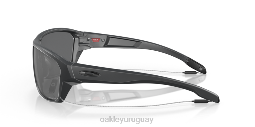 Oakley tiro dividido XT4H296 gafas Lentes prizm negras, montura de carbono mate.