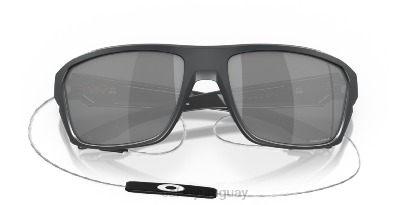 Oakley tiro dividido XT4H296 gafas Lentes prizm negras, montura de carbono mate.