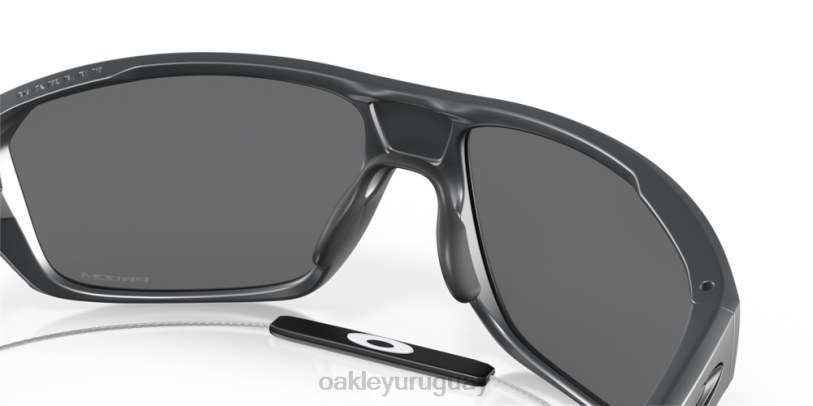 Oakley tiro dividido XT4H296 gafas Lentes prizm negras, montura de carbono mate.
