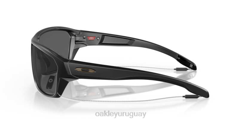 Oakley tiro dividido XT4H301 gafas lentes prizm polarizadas negras, montura negra mate