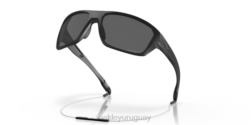 Oakley tiro dividido XT4H301 gafas lentes prizm polarizadas negras, montura negra mate
