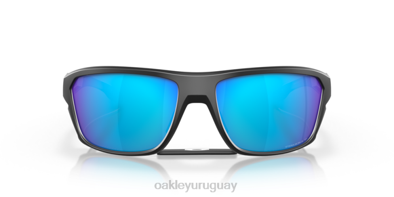 Oakley tiro dividido XT4H302 gafas lentes polarizadas prizm sapphire, montura negra mate
