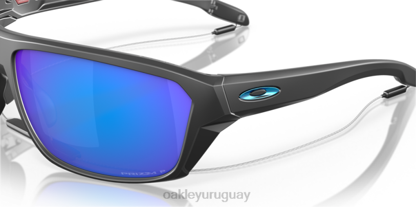Oakley tiro dividido XT4H302 gafas lentes polarizadas prizm sapphire, montura negra mate