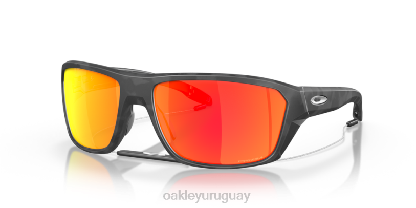Oakley tiro dividido XT4H303 gafas Lentes prizm ruby, montura camo negro mate