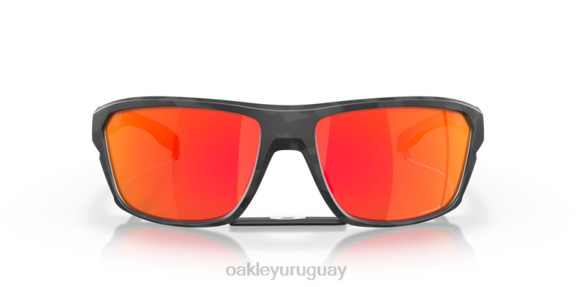 Oakley tiro dividido XT4H303 gafas Lentes prizm ruby, montura camo negro mate