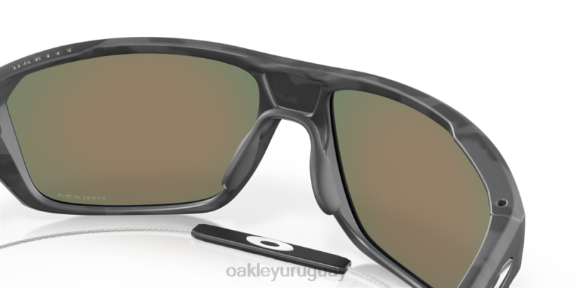 Oakley tiro dividido XT4H303 gafas Lentes prizm ruby, montura camo negro mate
