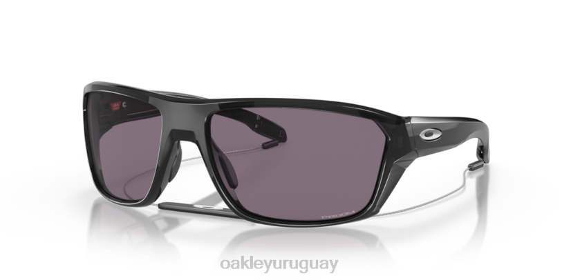 Oakley tiro dividido XT4H305 gafas lentes prizm gris, montura tinta negra