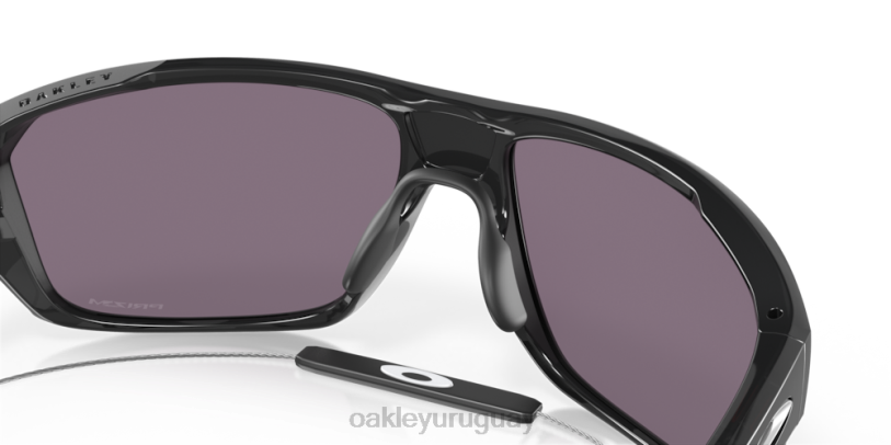 Oakley tiro dividido XT4H305 gafas lentes prizm gris, montura tinta negra