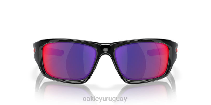 Oakley válvula XT4H774 gafas lentes de iridio rojo positivo, montura negra pulida