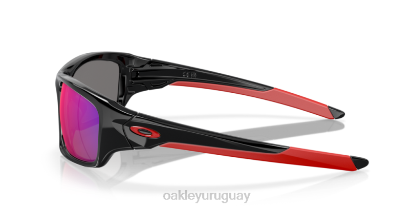 Oakley válvula XT4H774 gafas lentes de iridio rojo positivo, montura negra pulida