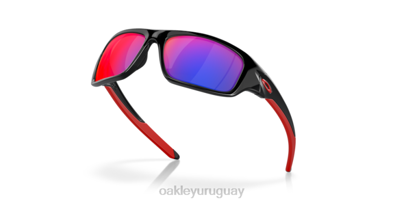 Oakley válvula XT4H774 gafas lentes de iridio rojo positivo, montura negra pulida