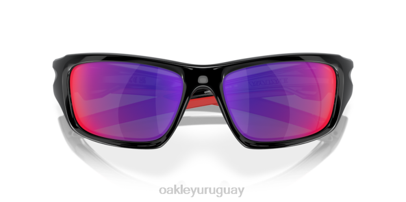 Oakley válvula XT4H774 gafas lentes de iridio rojo positivo, montura negra pulida