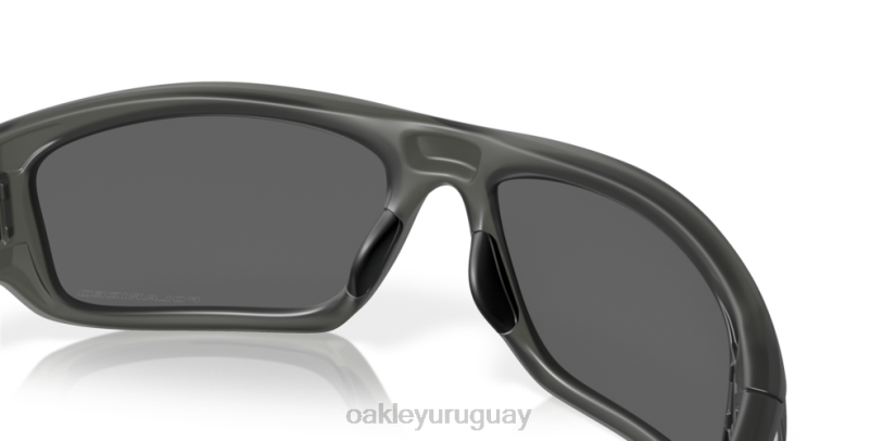 Oakley válvula XT4H776 gafas lentes polarizadas iridio negro, montura gris humo mate