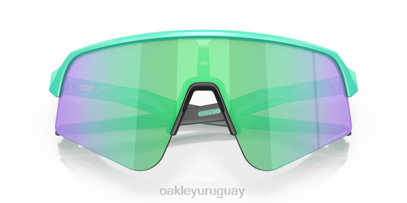 Oakley barrido sutro lite XT4H195 gafas Lentes prizm road jade, montura celeste mate