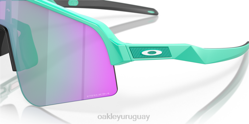 Oakley barrido sutro lite XT4H195 gafas Lentes prizm road jade, montura celeste mate