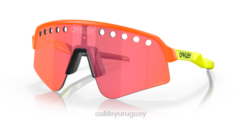 Oakley barrido sutro lite (ventilado) XT4H235 gafas Lentes prizm trail torch, montura naranja