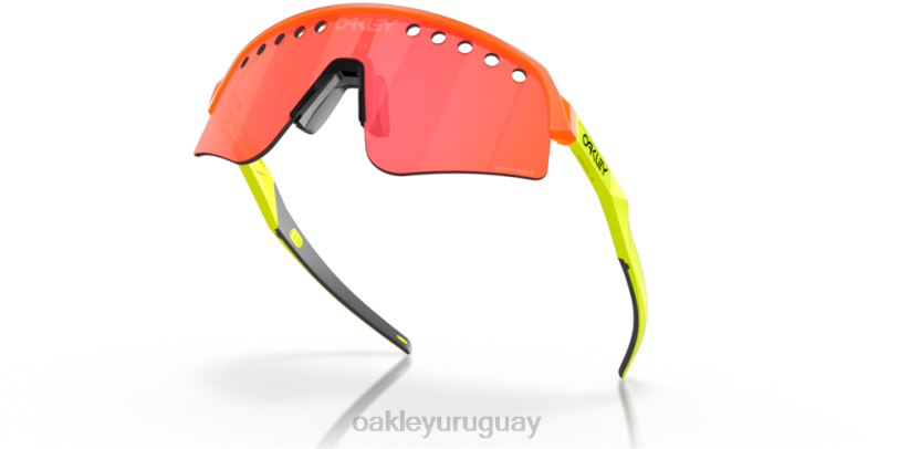 Oakley barrido sutro lite (ventilado) XT4H235 gafas Lentes prizm trail torch, montura naranja